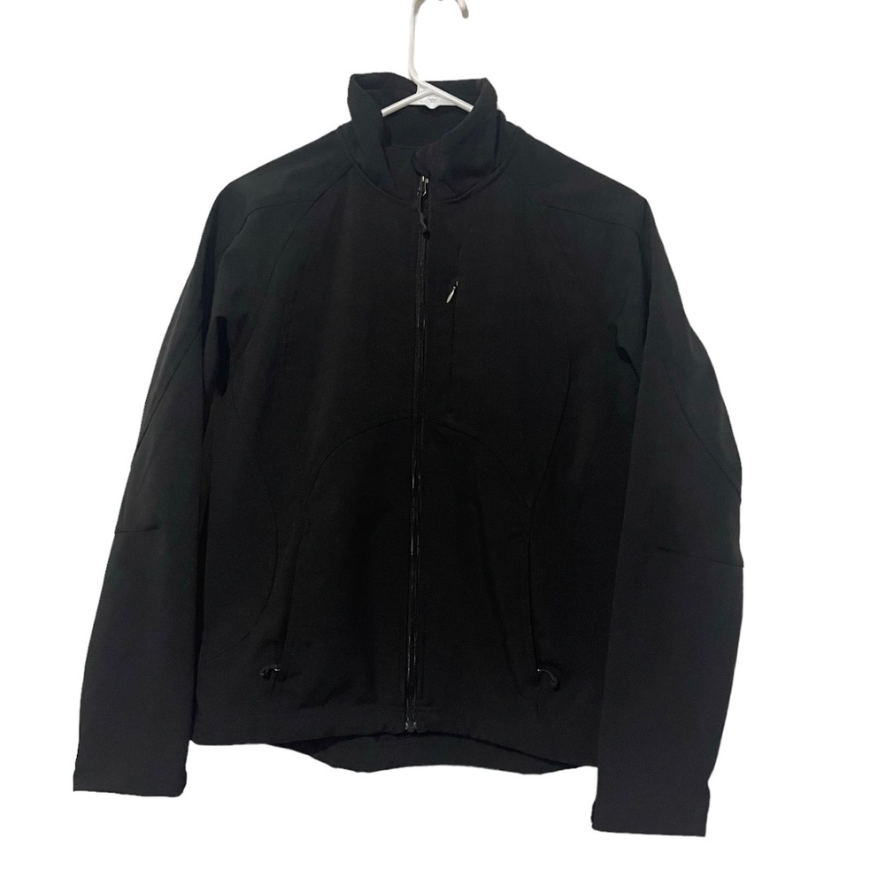Double Diamond Jacket Women Small Zip Up Soft‎ Shell Pockets Long Sleeve Sweater